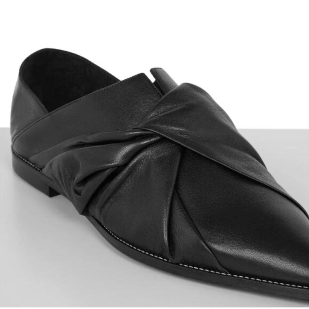 All Saints Black Women's Slip-On Loafers